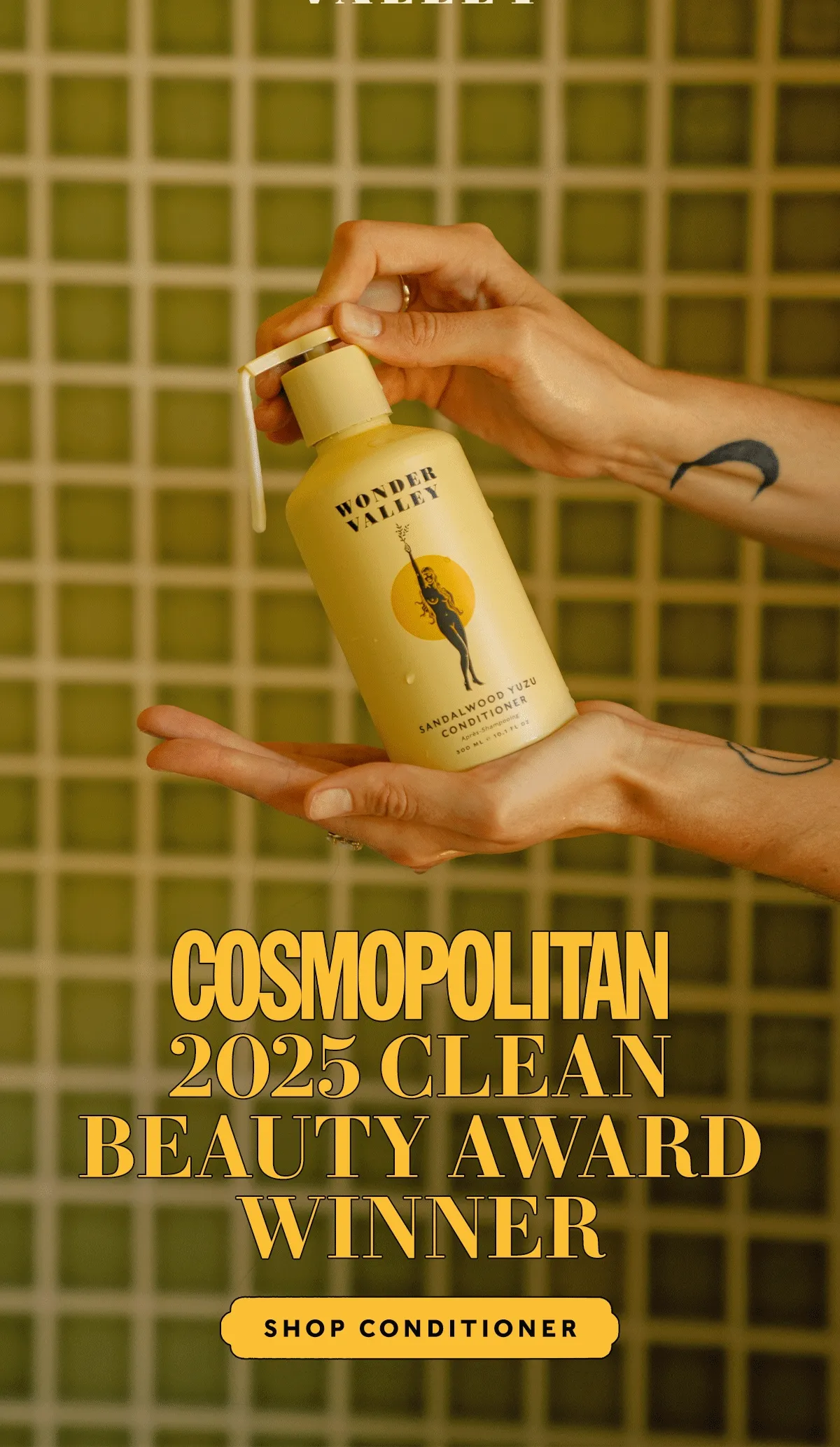 Cosmopolitan 2025 Clean Beauty Award Winner!   SHOP CONDITIONER