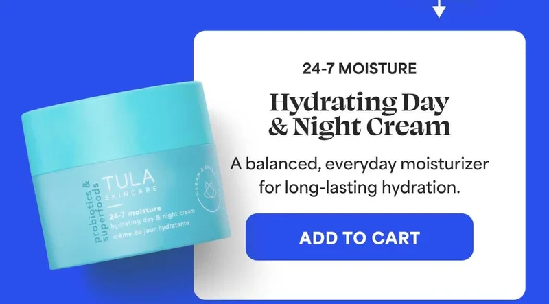 24-7 MOISTURE Hydrating Day & Night Cream. A balanced, everyday moisturizer for long-lasting hydration. -- ADD TO CART