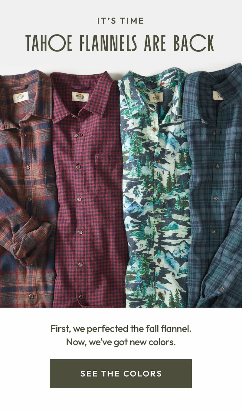 Four new colors for fall