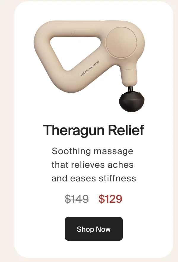 Theragun Relief | Shop Now