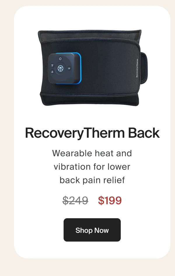 RecoveryTherm Back | Shop Now