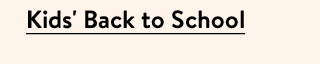 Kids' Back to School