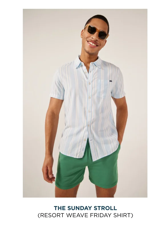 Resort Weave Friday Shirt: The Sunday Stroll