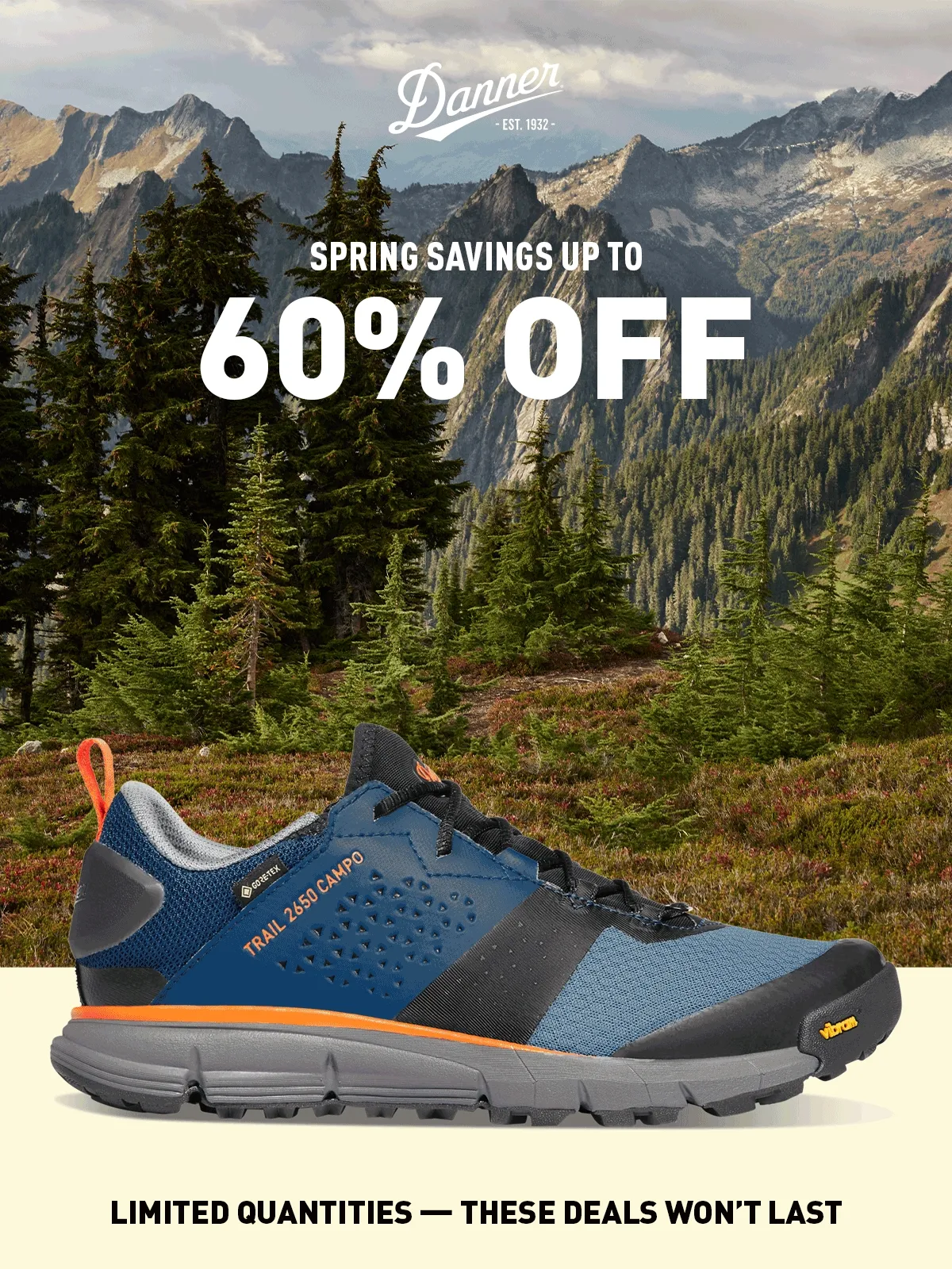 Spring Savings up to 60% off. Limited Quantities — These Deals Won't Last