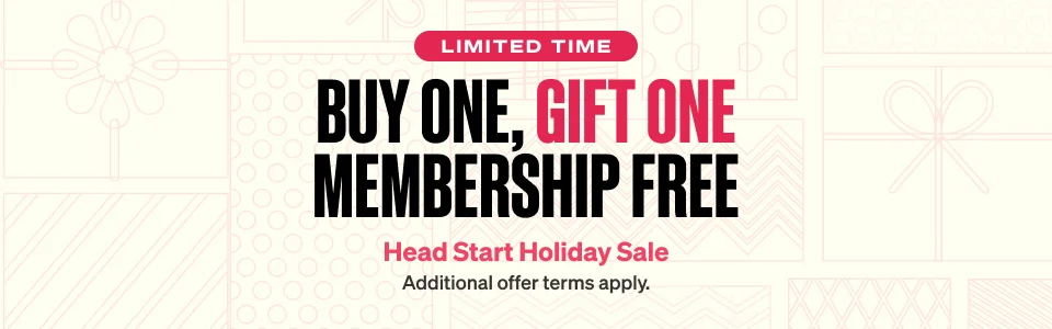 Buy One Membership, Gift One Free