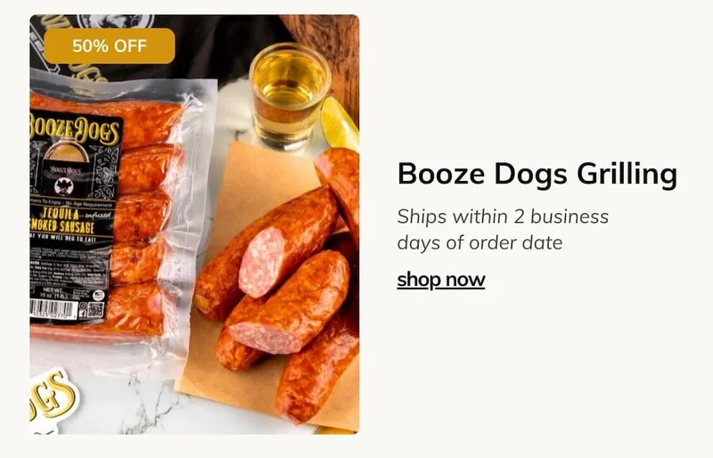 Booze Dogs Grilling Sampler Box