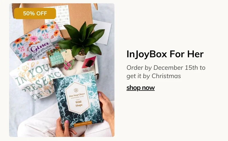 InJoyBox For Her | Christian Care Package