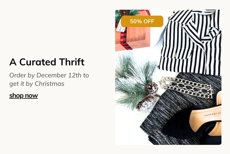 Monthly Thrift Box - A Curated Thrift