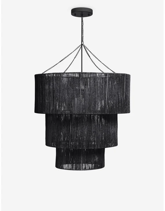 Chavette Chandelier, Black