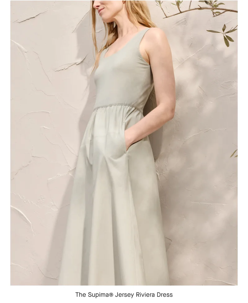 [IMAGE]The Supima® Jersey Riviera Dress