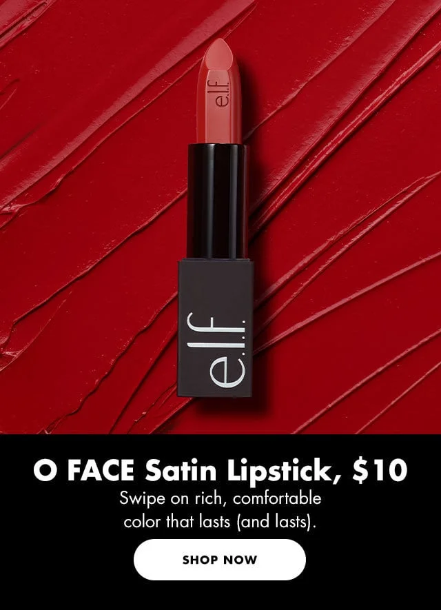 O FACE Satin Lipstick