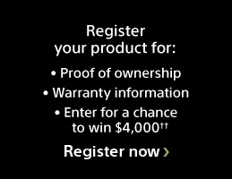 Register your product