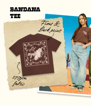 Bugs Rodeo Oversized Tee