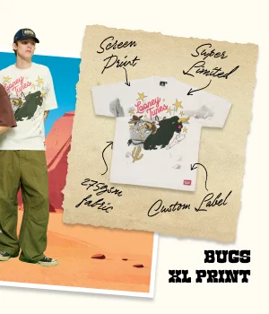 Bugs Joy Ride Oversized Tee