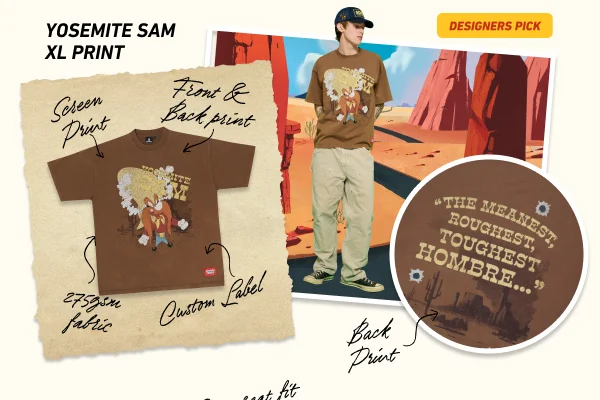 The Meanest, Roughest, Toughest Hombre Oversized Tee