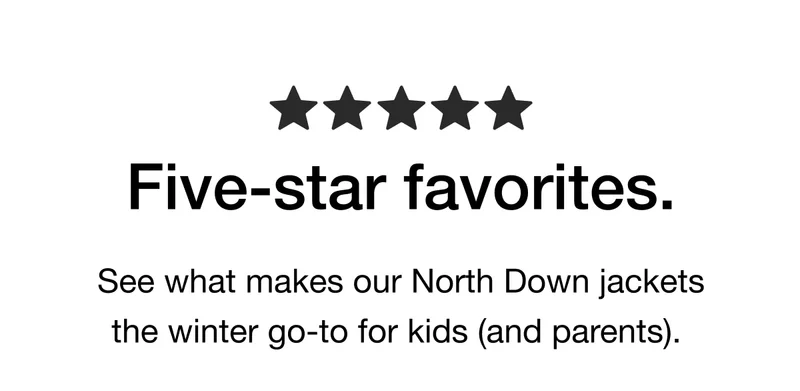See what makes our North Down jackets the winter go-to for kids (and parents).