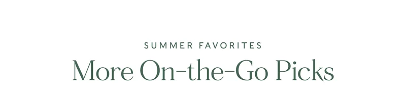 More On The Go Picks