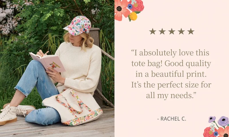 Shop Garden Party Canvas Carry All