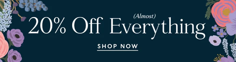 20% Off Almost Everything