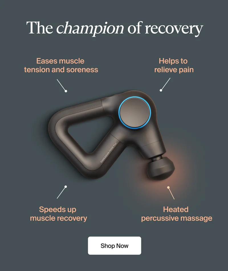 For advanced recovey | Helps to relieve pain - Increases circulation and relaxes tight muscles | Speeds up muscle recovery - For faster relief and reduced downtime | Heated percussive massage - Delivers benefits 3x faster then percussive massage alone1 | Eases muscle tension and soreness - Improved comfort and mobility | Shop Now