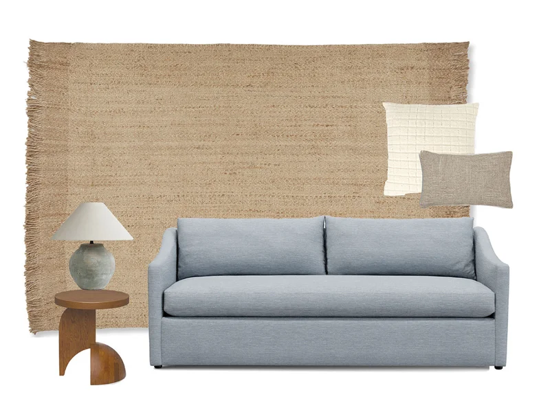 Find cool colours, shop the Landry Sofa.