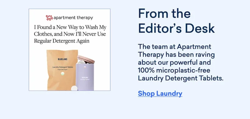 Did you see our Laundry Detergent Tablets featured in Apartment Therapy?