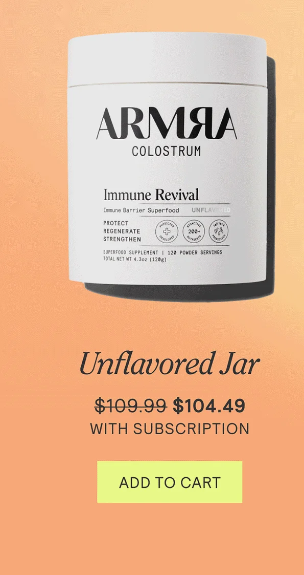 Immune Revival Unflavored Jar