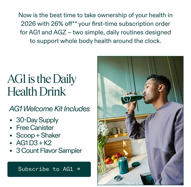 Subscribe to AG1