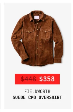 Suede CPO Overshirt