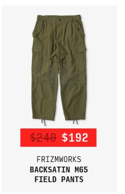 Backsatin M65 Field Pants