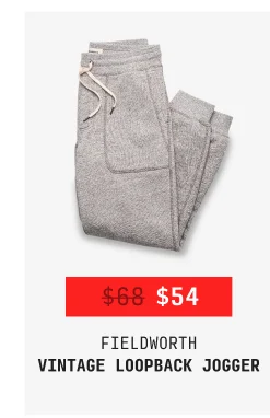 Vintage Loopback Jogger