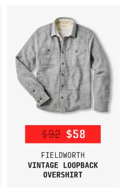 Vintage Loopback Overshirt