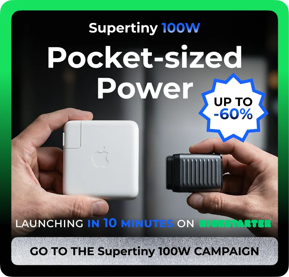 Supertiny 100W on Kickstarter