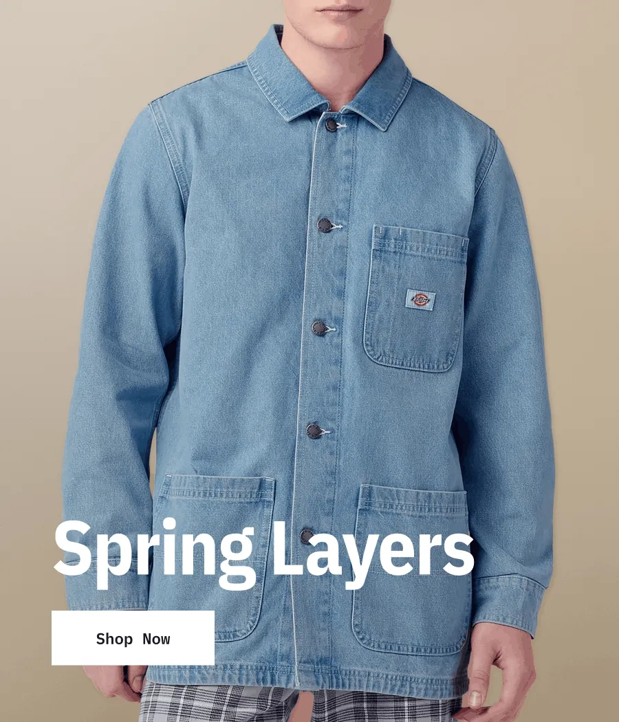 Spring Layers. Shop Now.