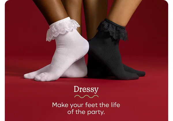 Dressy | Make your feet the life of the party.