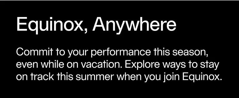Equinox, Anywhere