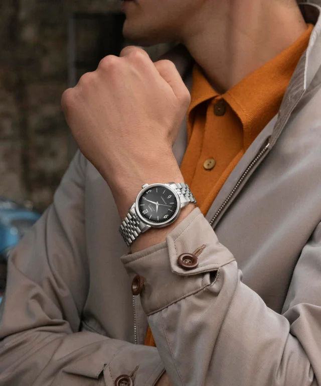 Marlin® Automatic 40mm Stainless Steel Bracelet Watch