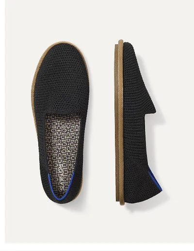 Cruiser Loafer Black Raﬃa-Knit