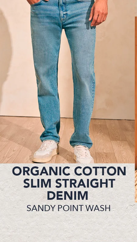 Organic cotton denim
