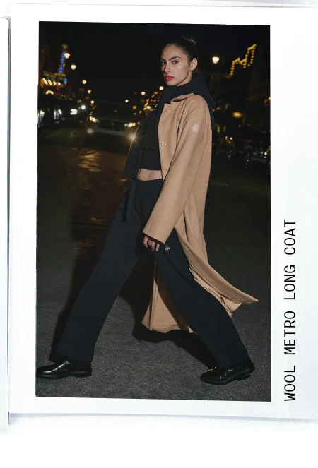 WOOL METRO LONG COAT