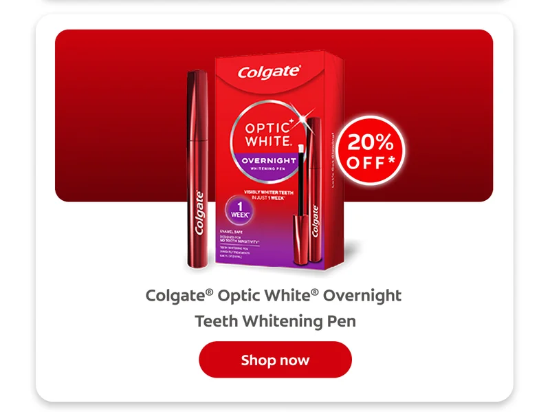 Colgate® Optic White® Overnight  Teeth Whitening Pen