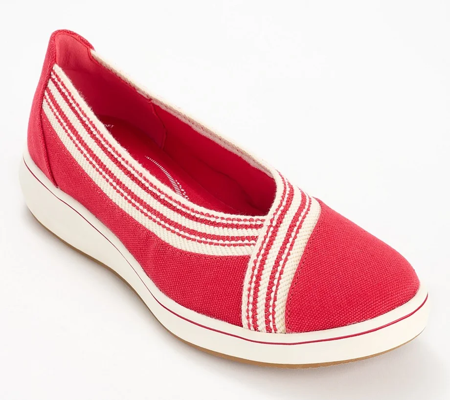 Clarks Cloudsteppers Washable Slip-Ons - BreezeSky Air