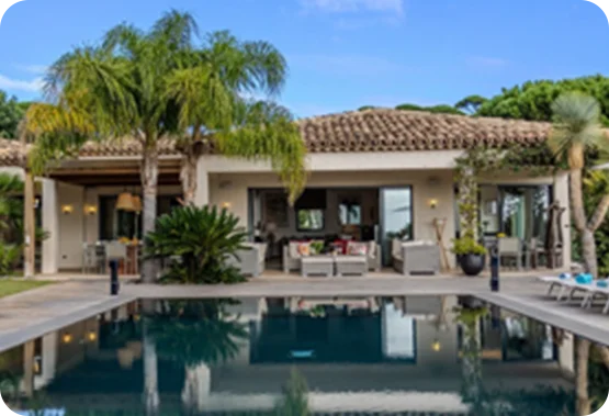 Enjoy luxurious days in a private home rental on the French Riviera.
