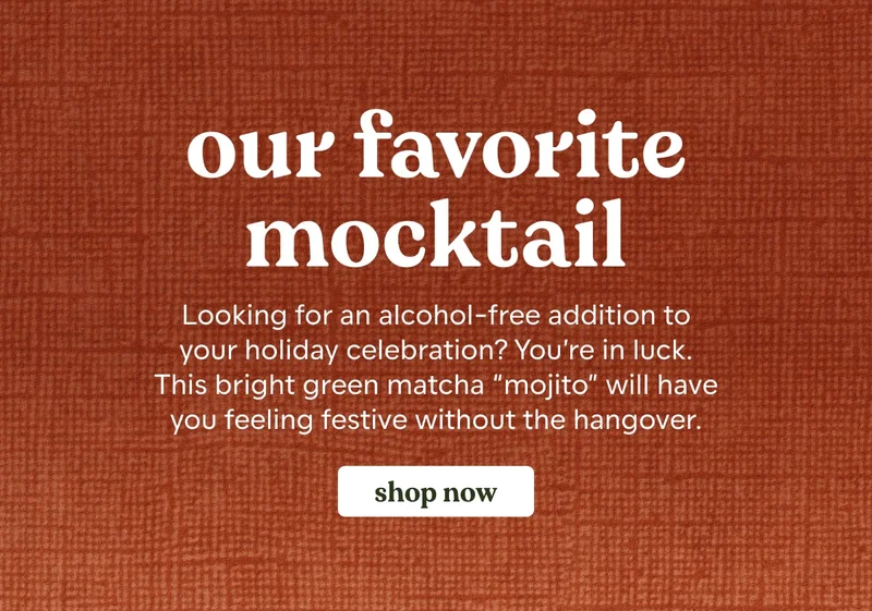 mint matcha mojito