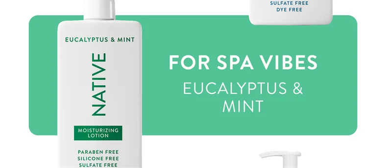 for spa vibes. eucalyptus and mint.