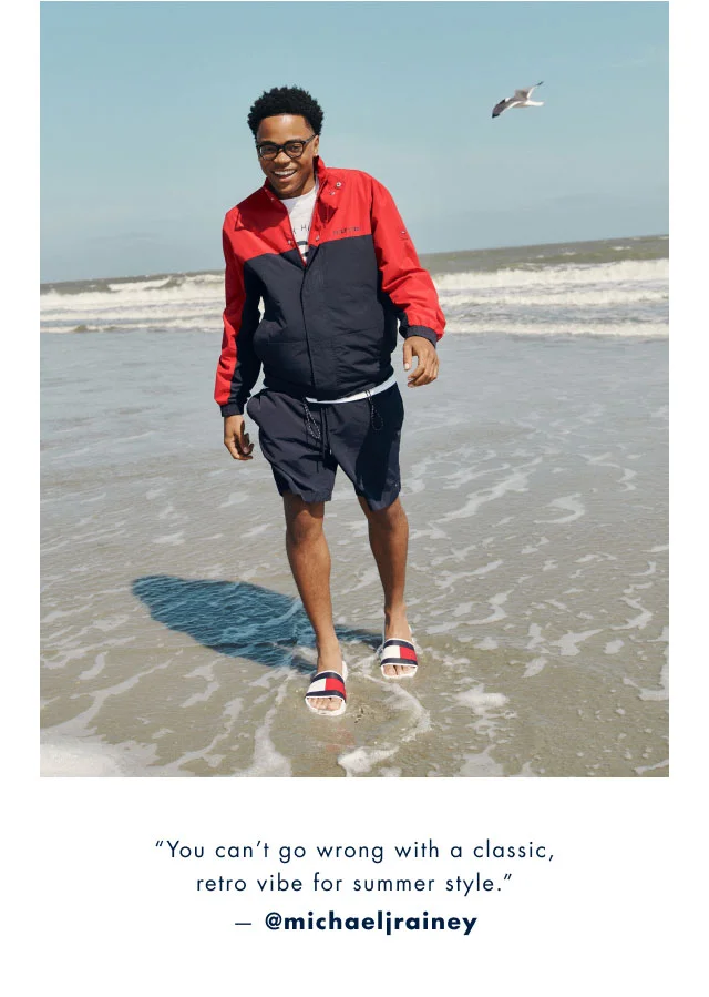 You can't go wrong with a classic retro vibe for summer style. - @michaeljrainey