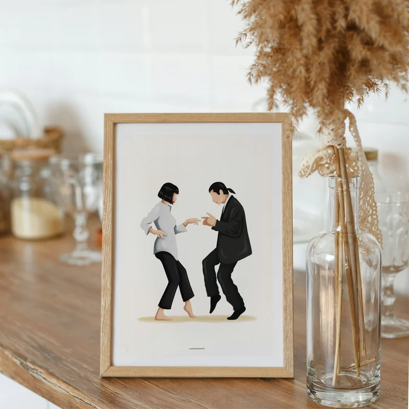 Image of Pulp Fiction Art Print