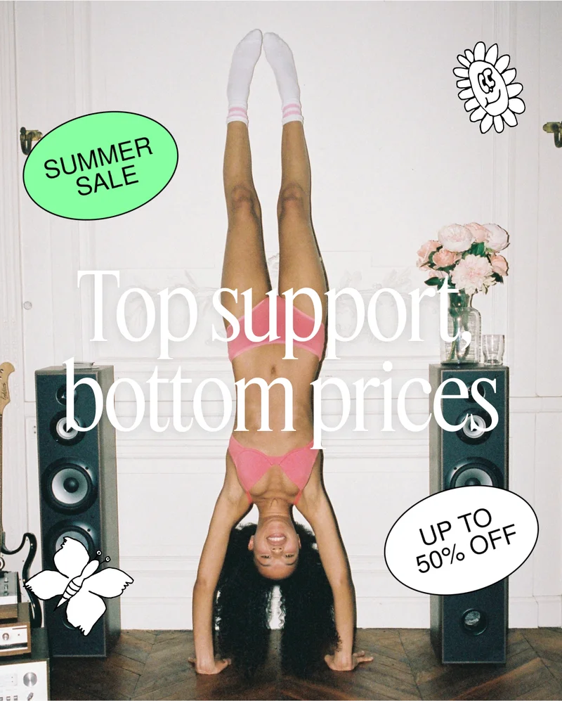Summer Sale | Top support, bottom prices | Up to 50% OFF