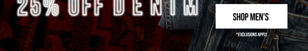 25% off denim Shop Men's
