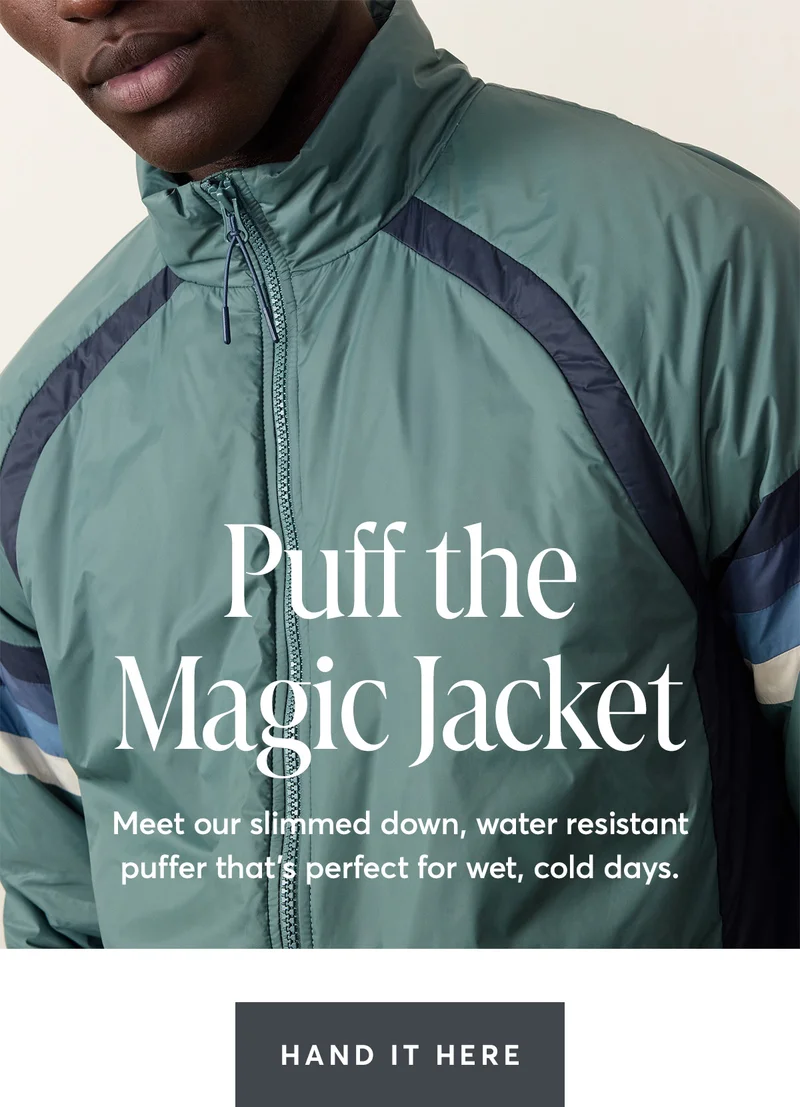 Meet our new lightweight puffer
